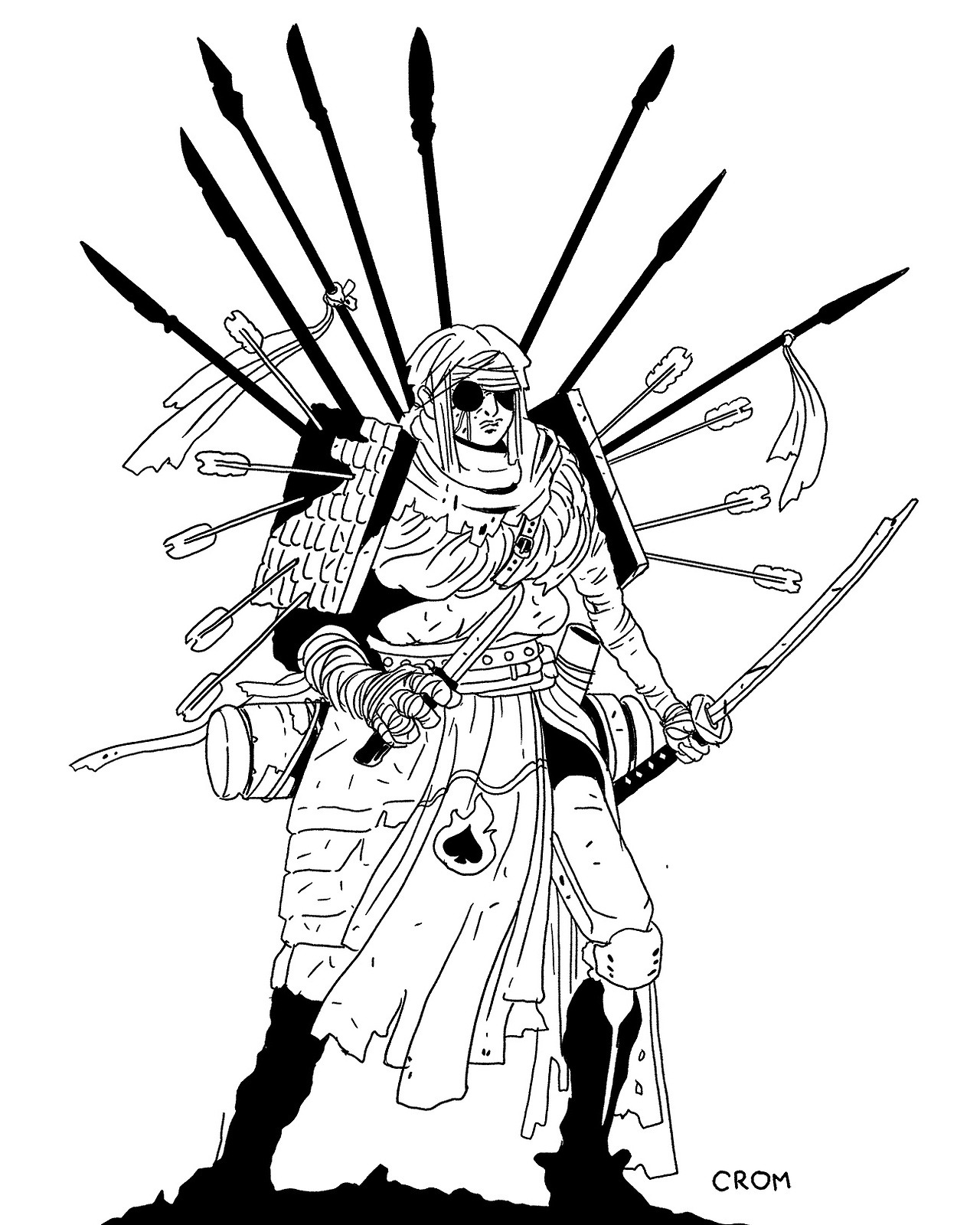 1280x1600 Crom She Made A Name For Herself During The Samurai