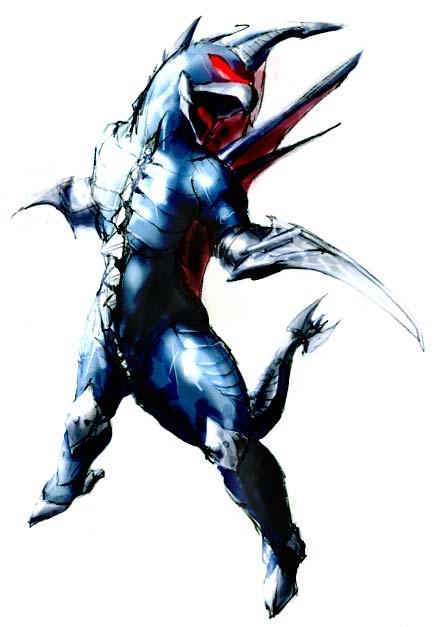 444x627 Gigan Pencil Drawing, Digitally Colored Godzilla