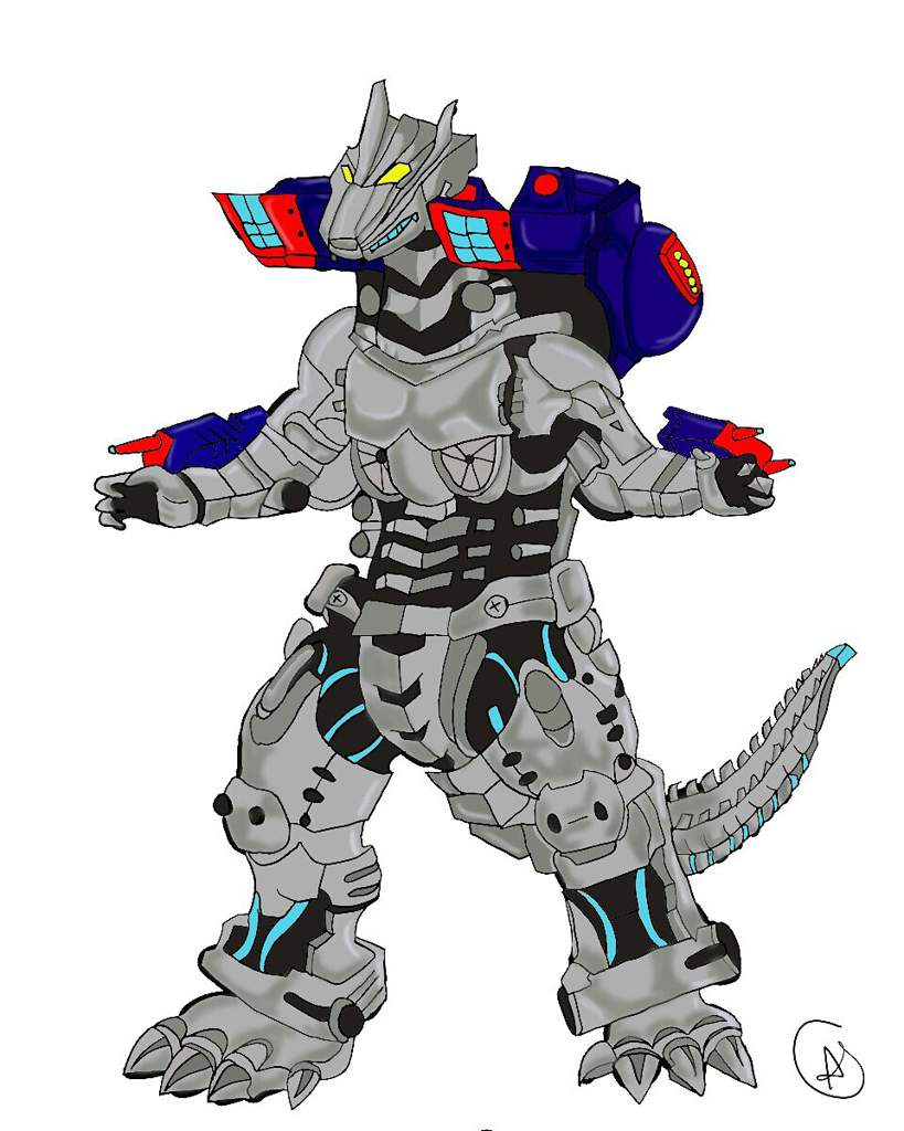 819x1024 mecha godzilla art amino