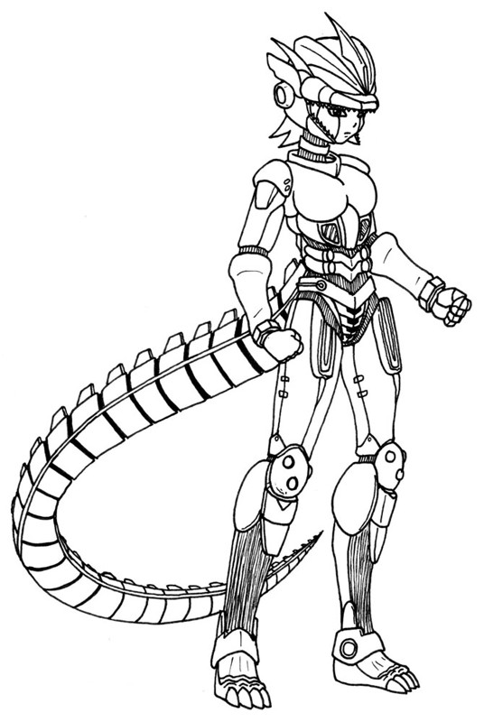 536x800 Mechagodzilla Girl Kiryu