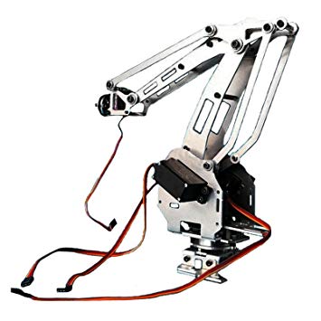355x355 Foyoram Not Fully Assembled Aluminum Axis Mechanical Robotic Arm
