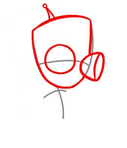 260x302 How To Draw How To Draw Robot Gir