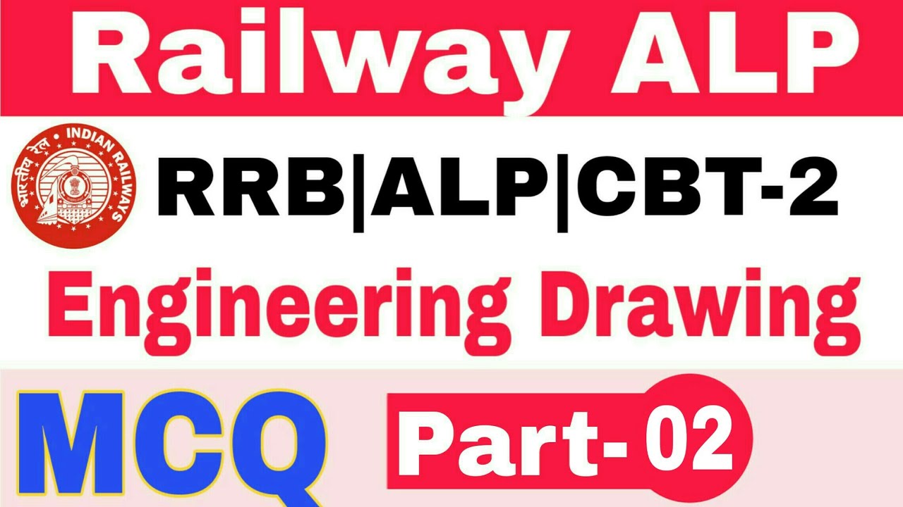 1280x720 Engineering Drawing Railway Alp Cbt Mcq Questions With Answer