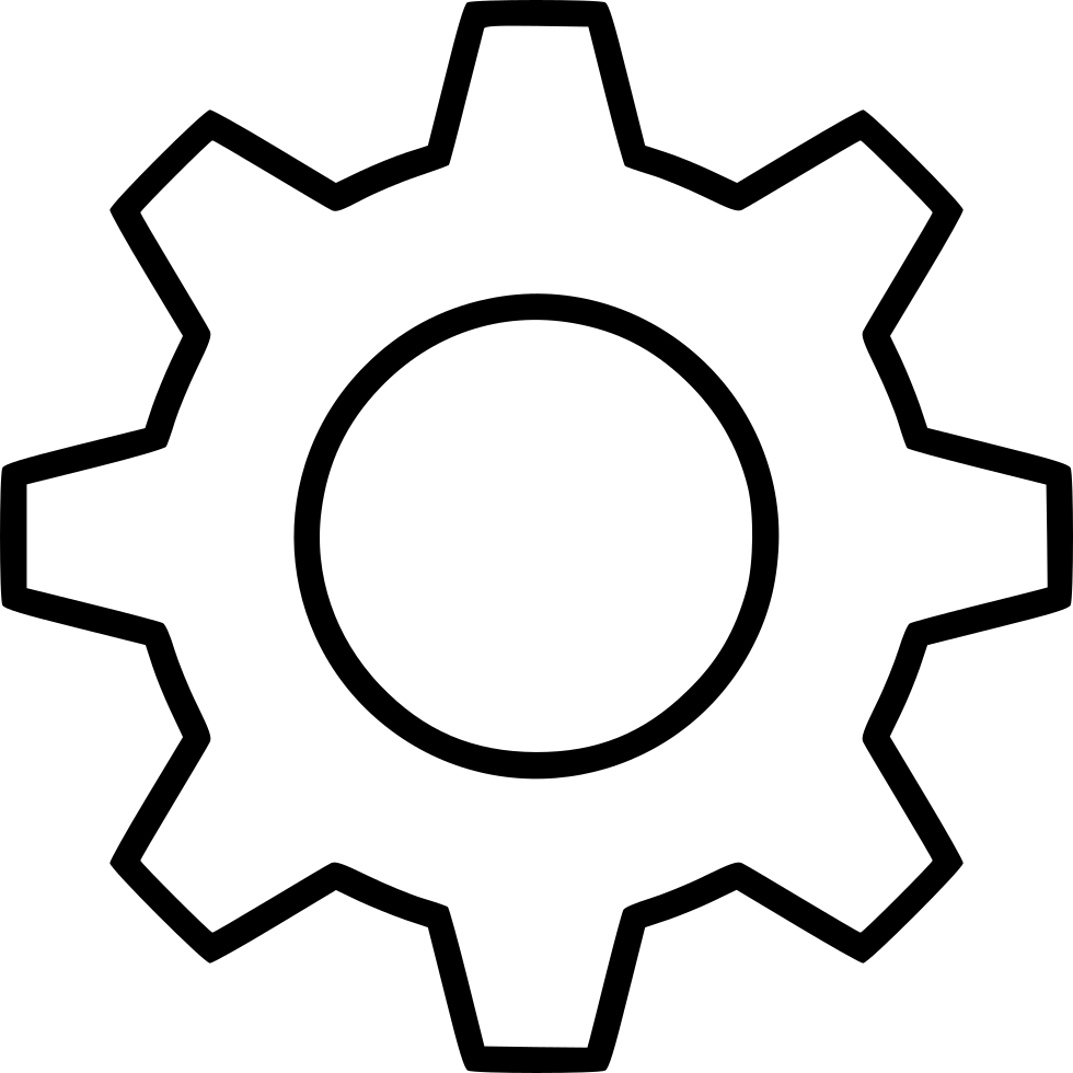 980x980 Collection Of Free Gears Drawing Cogwheel Download On Ui Ex