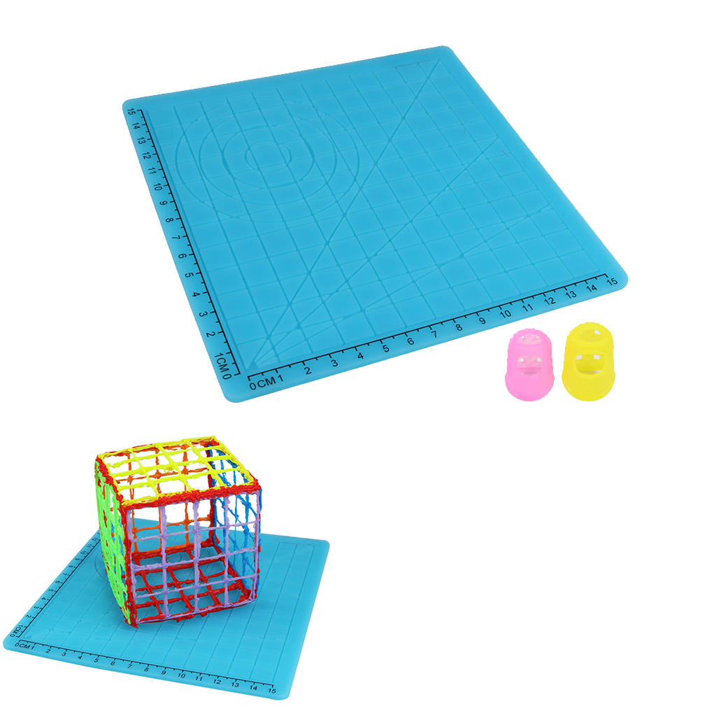 1011x1011 A Type Blue Printing Pen Drawing Tools Silicone Design Mat