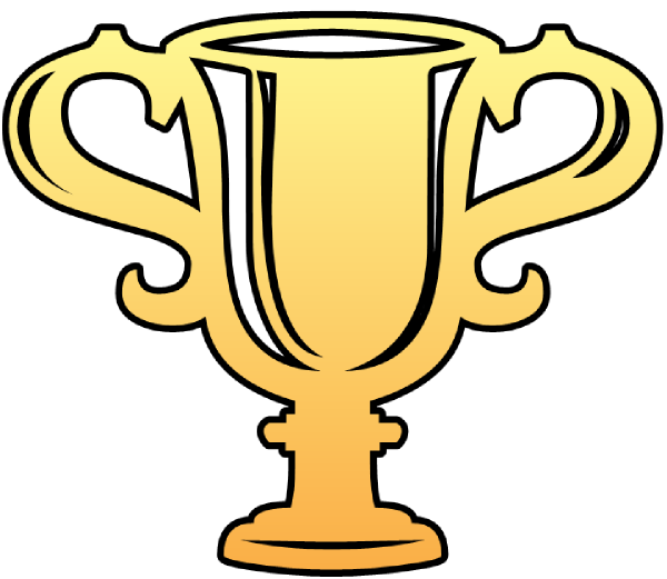 600x521 Trophy, Drawing, Medal, Transparent Png Image Clipart Free Download