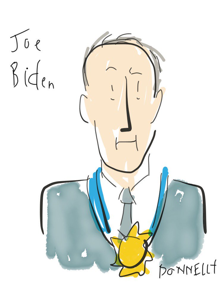 750x1000 Liza Donnelly On Twitter Vice President Joe Biden Receives
