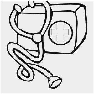 300x300 Doctor Tools Coloring Pages Great Vector Set Medical Equipment