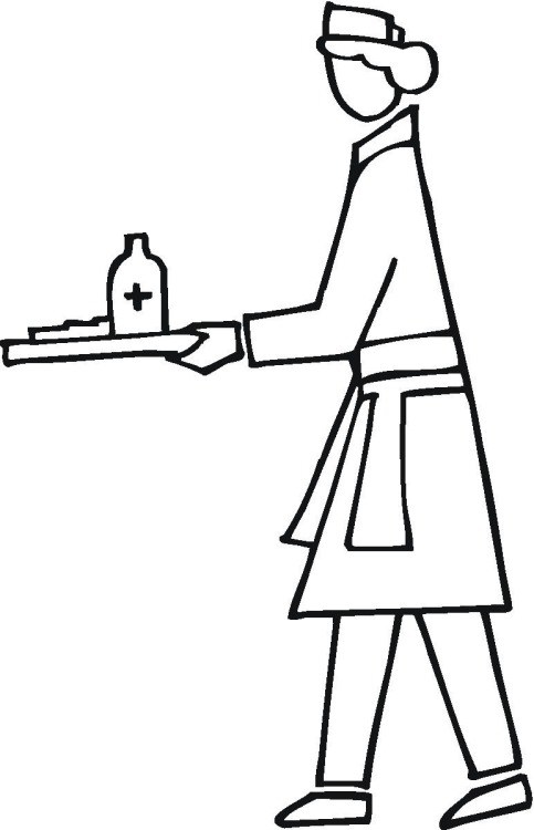 483x750 Sketch Of Medical Equipment Coloring Pages, Medical Coloring Pages