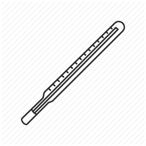 512x512 Collection Of Free Thermometer Drawing Equipment Download On Ui Ex