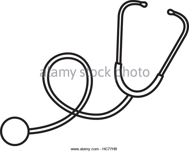 640x517 Stethoscope Drawing Medical Needle For Free Download