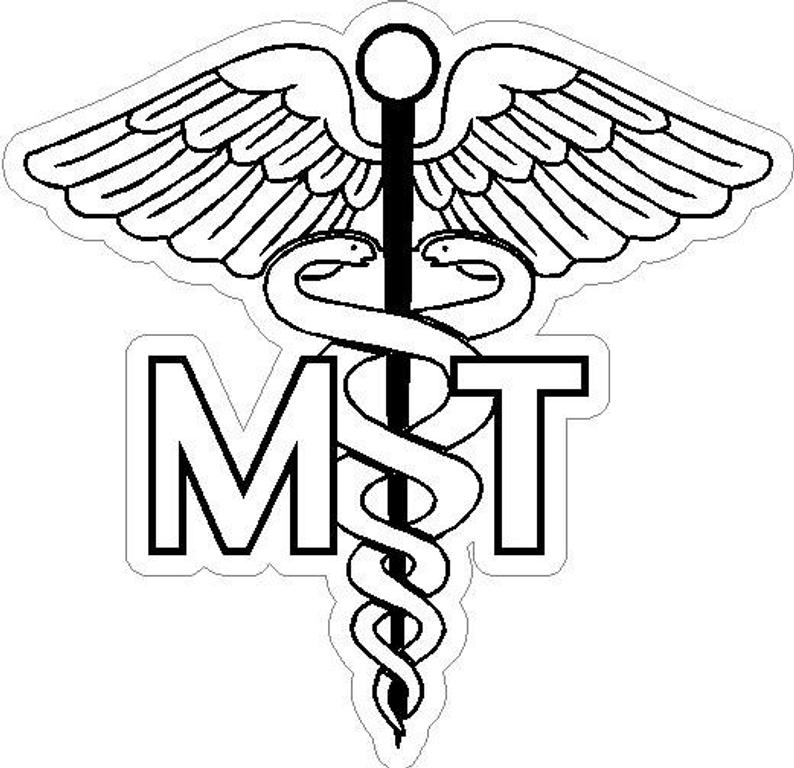 794x768 mt medical technician caduceus snake medical symbol etsy
