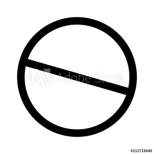 500x500 Medication Pill Or Drug Prescription Line Art Vector Icon