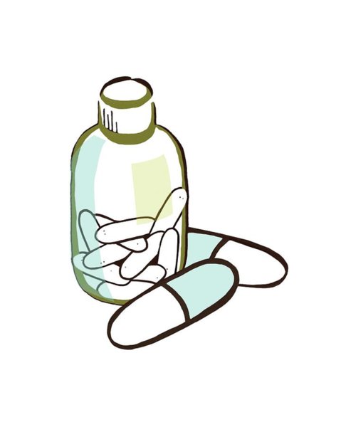 479x600 Vintage Glass Medicine Bottles