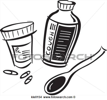 450x421 Clip Art Taking Cough Medicine Clipart