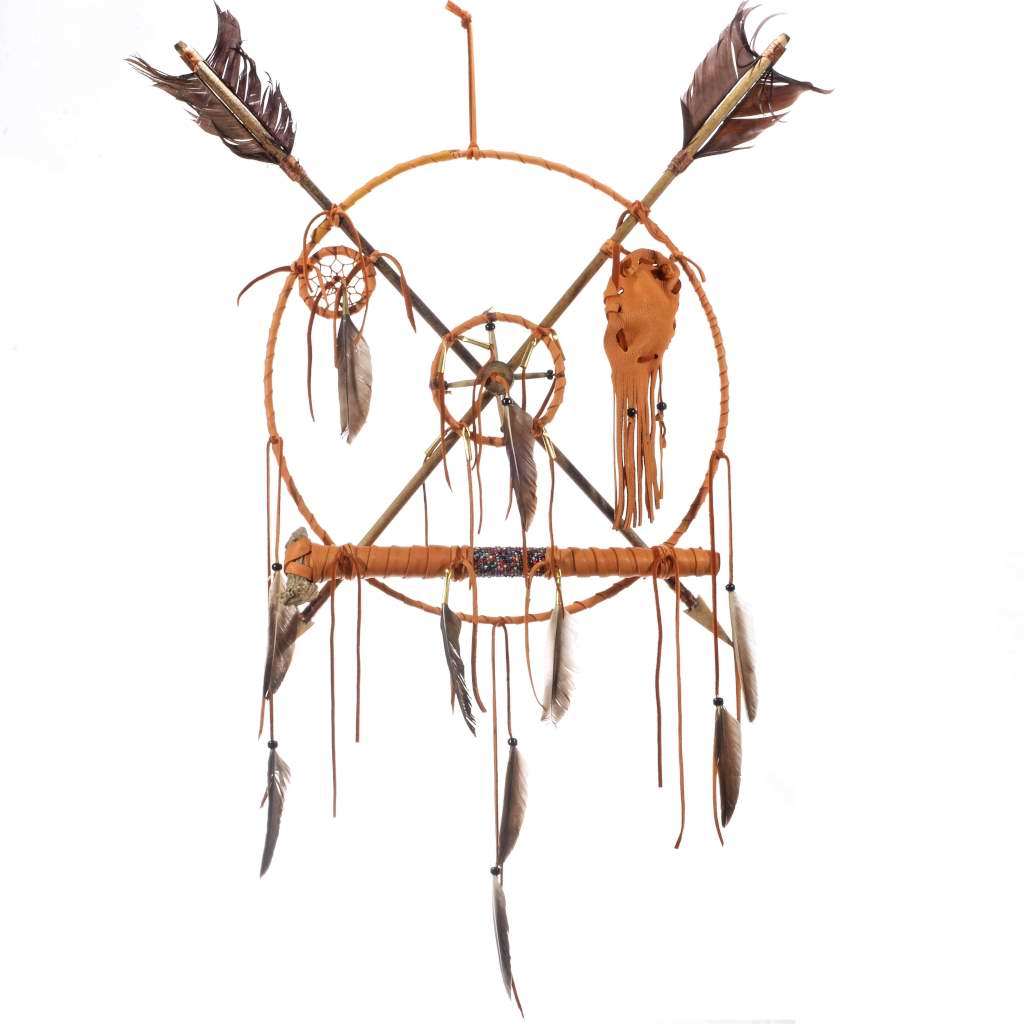 1024x1024 Medicine Wheel Indian Peace Pipe