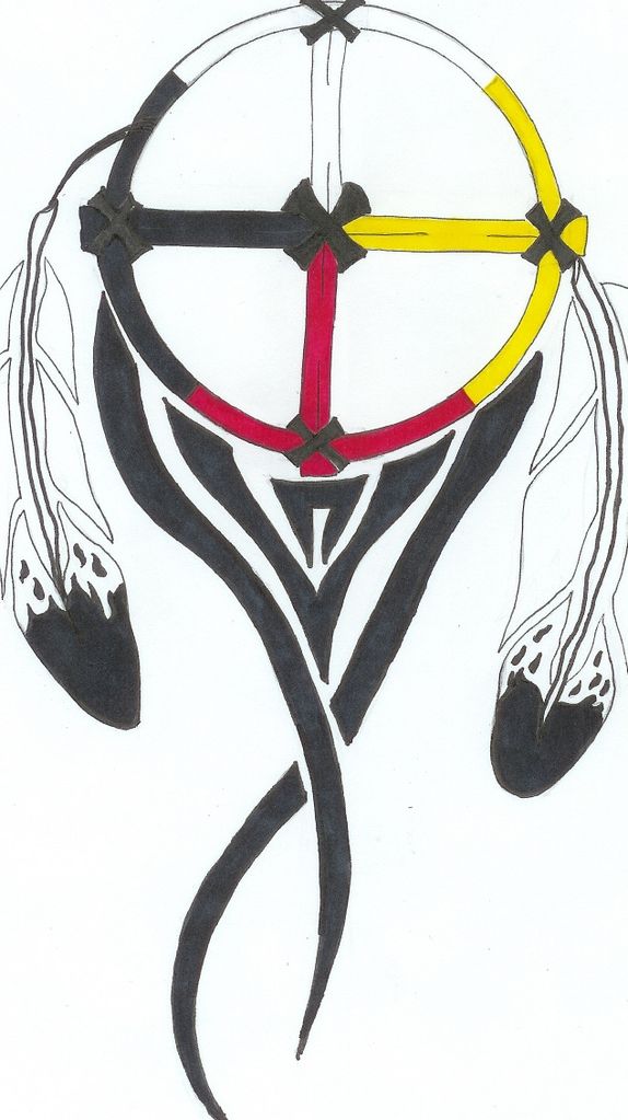 574x1023 Tribal Medicine Wheel