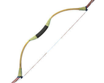 340x270 medieval longbow