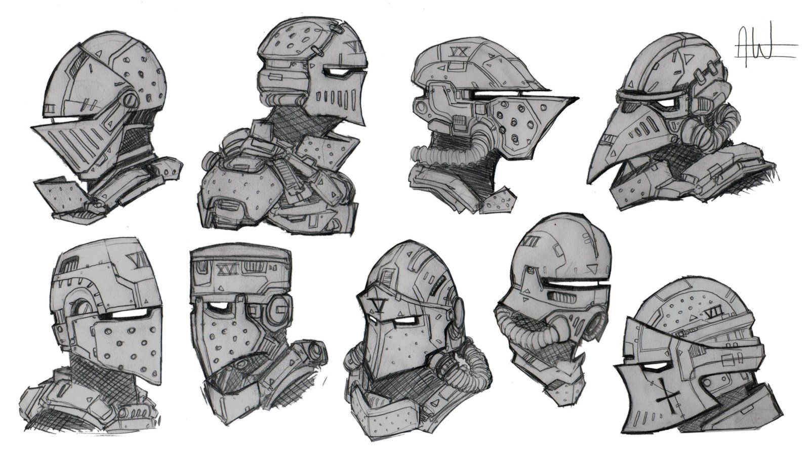 1600x913 Huge Collection Of 'medieval Helmet Drawing' Download More Than