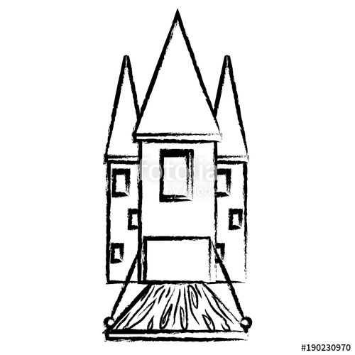 500x500 Medieval Castle Design Stock Image And Royalty Free Vector