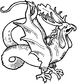 258x278 Project Medieval Bestiary There Be Dragons!