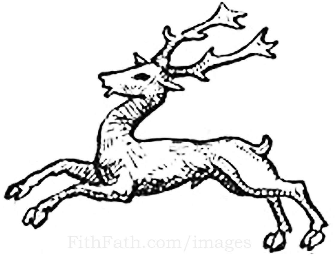 1122x862 Medieval Stag