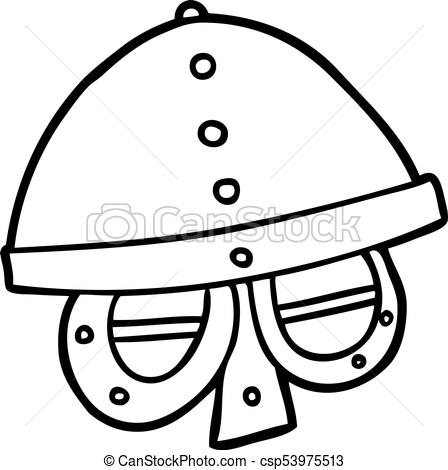 448x470 Cartoon Medieval Helmet
