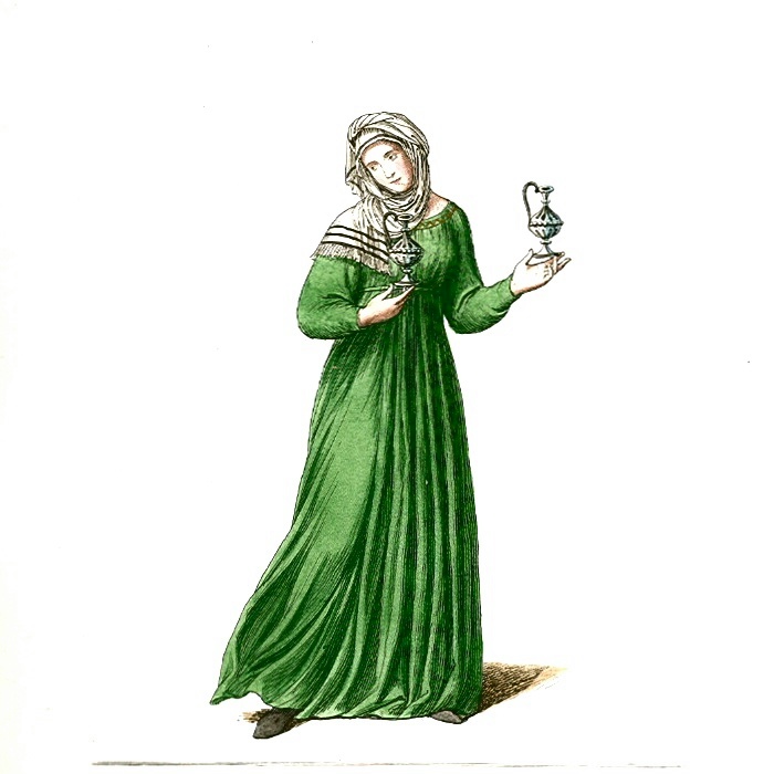 700x700 Filewoman In Medieval Dress Or Costume