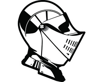 340x270 Metal Knight Helmet Etsy