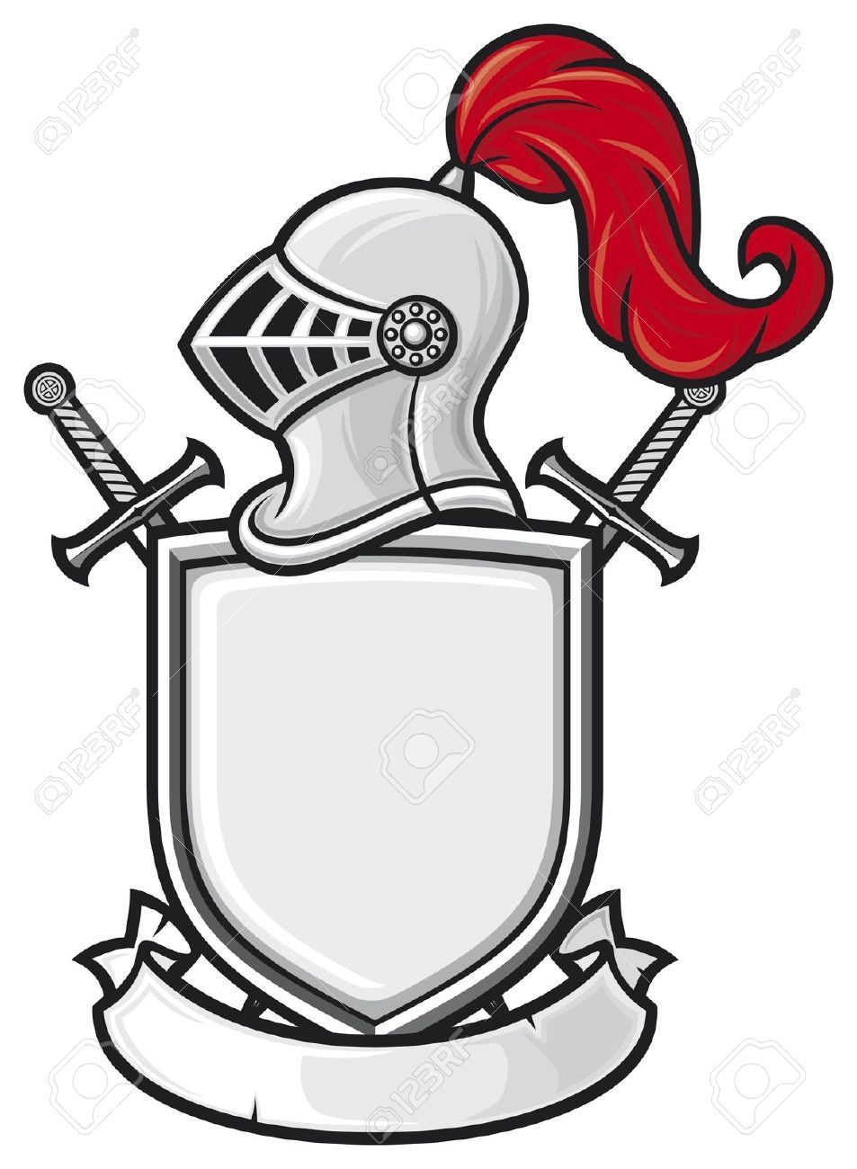 953x1300 mittelalterlichen ritter helm, schild, gekreuzte schwerter und