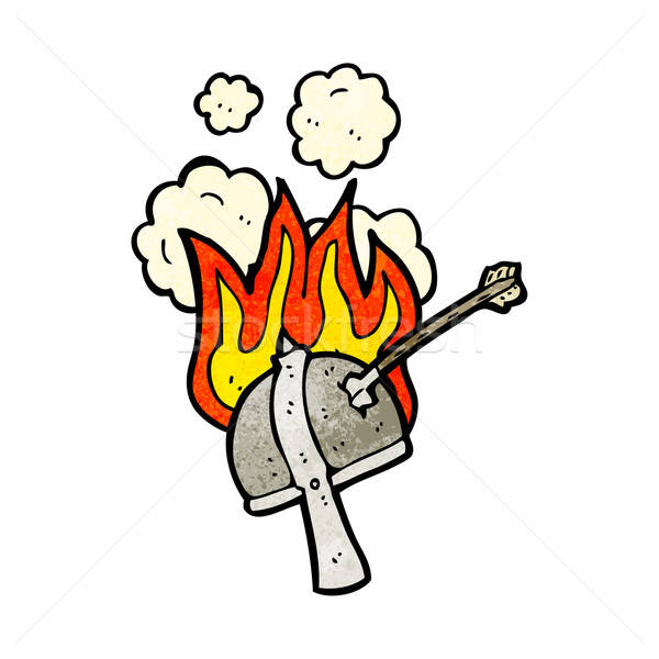 600x600 Medieval Helmet Cartoon Vector Illustration Lineartestpilot