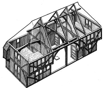 350x294 Cutaway Drawing Of Bayleaf Showing Structure And Plan Details
