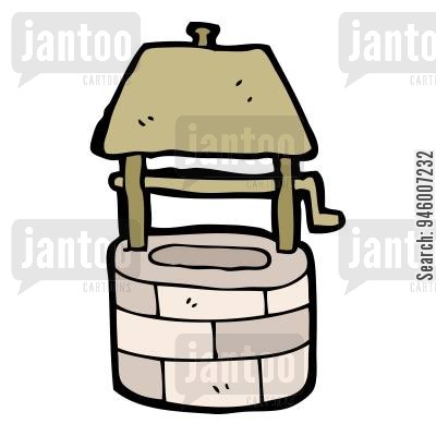 400x400 Medieval Wells Cartoons