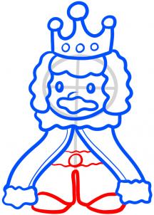 216x302 How To Draw How To Draw A King For Kids