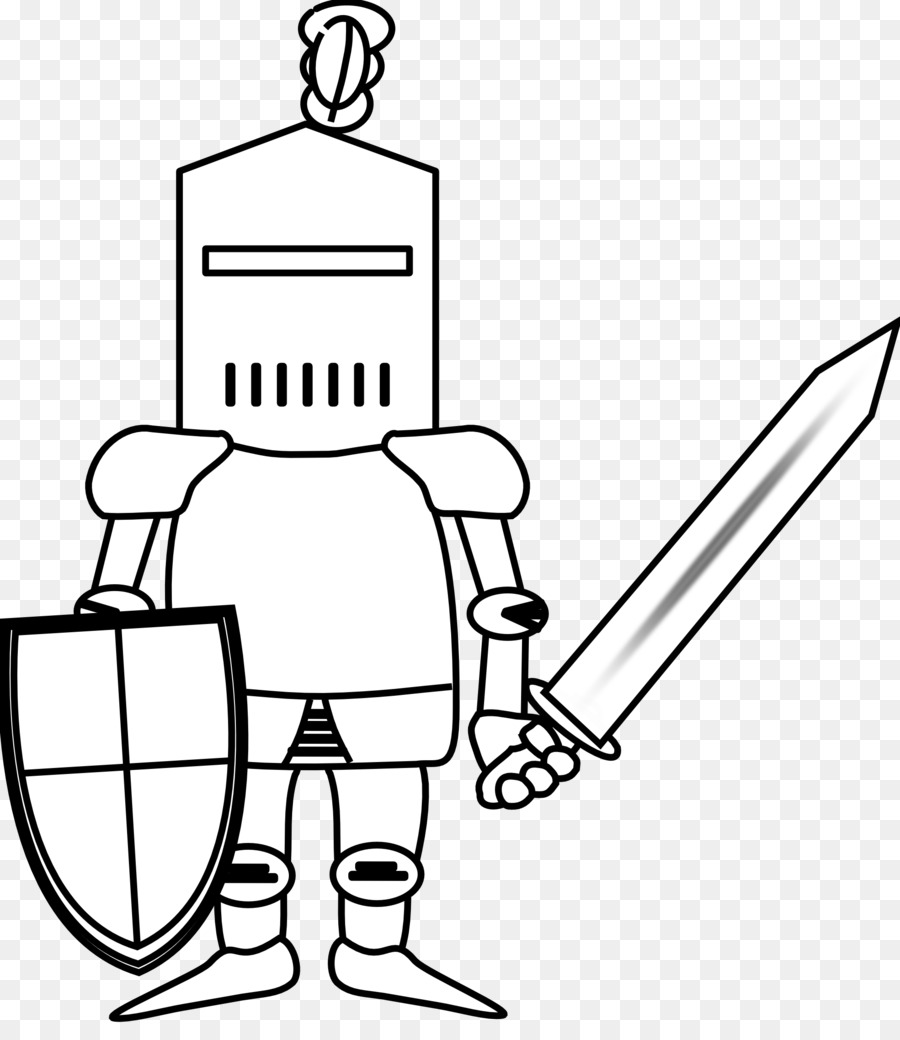 Medieval Knight Drawing