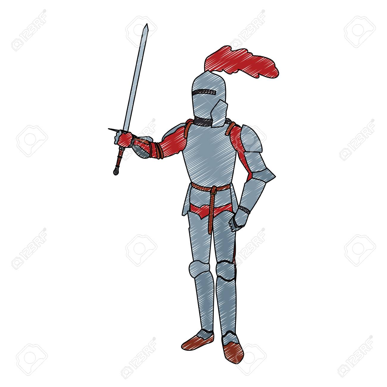 1300x1300 Huge Collection Of 'medieval Warrior Drawing' Download More Than