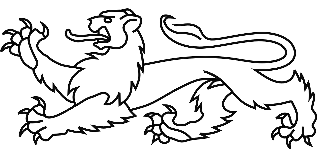 1280x640 Lion,crest,symbol,medieval,coat Of Arms
