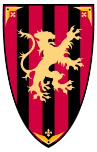 190x299 Medieval Lion Shield Heraldic Vector Drawing Image Iphone