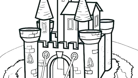 580x326 Medieval Castles Coloring Pages Free Castle Best Images On Books