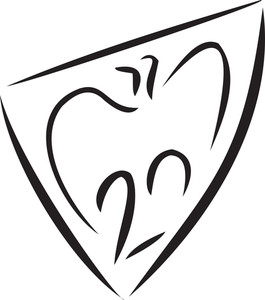 265x300 Freehand Drawn Black And White Cartoon Medieval Shield Royalty