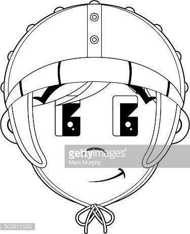 375x460 Medieval Soldier Head Outline Premium Clipart