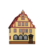 150x150 Drawing Of Medieval Town Panorama In Color