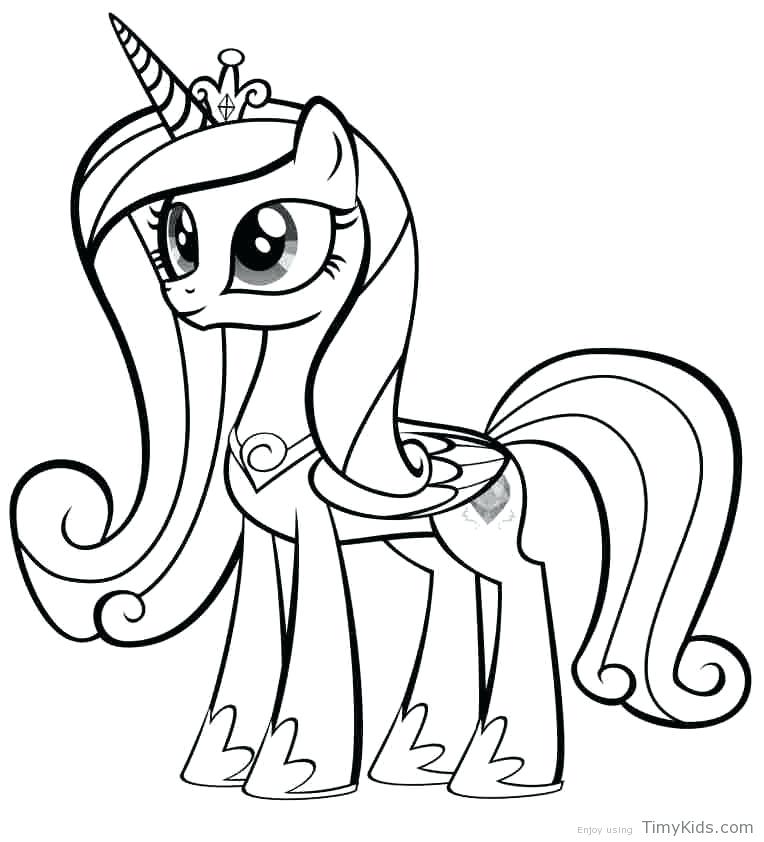 764x842 Pony Drawing Town For Free Download