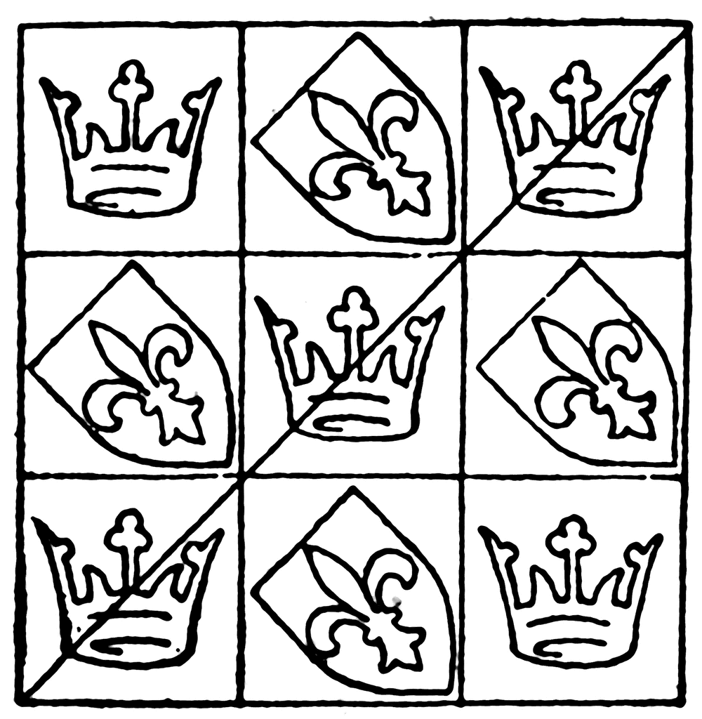 1000x1024 Medieval Stained Glass Patterns Medieval Tile Pattern Clipart