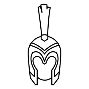 300x300 Medieval Warrior Royalty Free Vectors