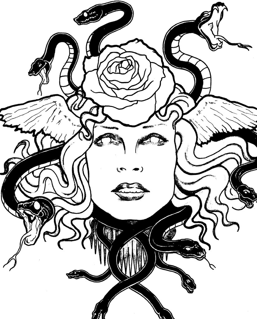 824x1023 medusa this is an old drawing that i might redo