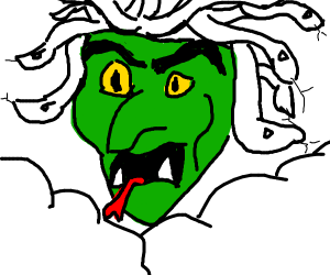 300x250 Medusa In The Clouds