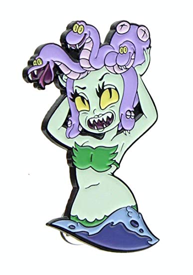 387x550 Cuphead Collectibles Exclusive Cuphead Medusa Enamel