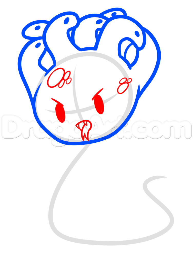 753x1017 Chibi Medusa Drawing Lesson, Step