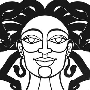 300x300 Green Man Drawing